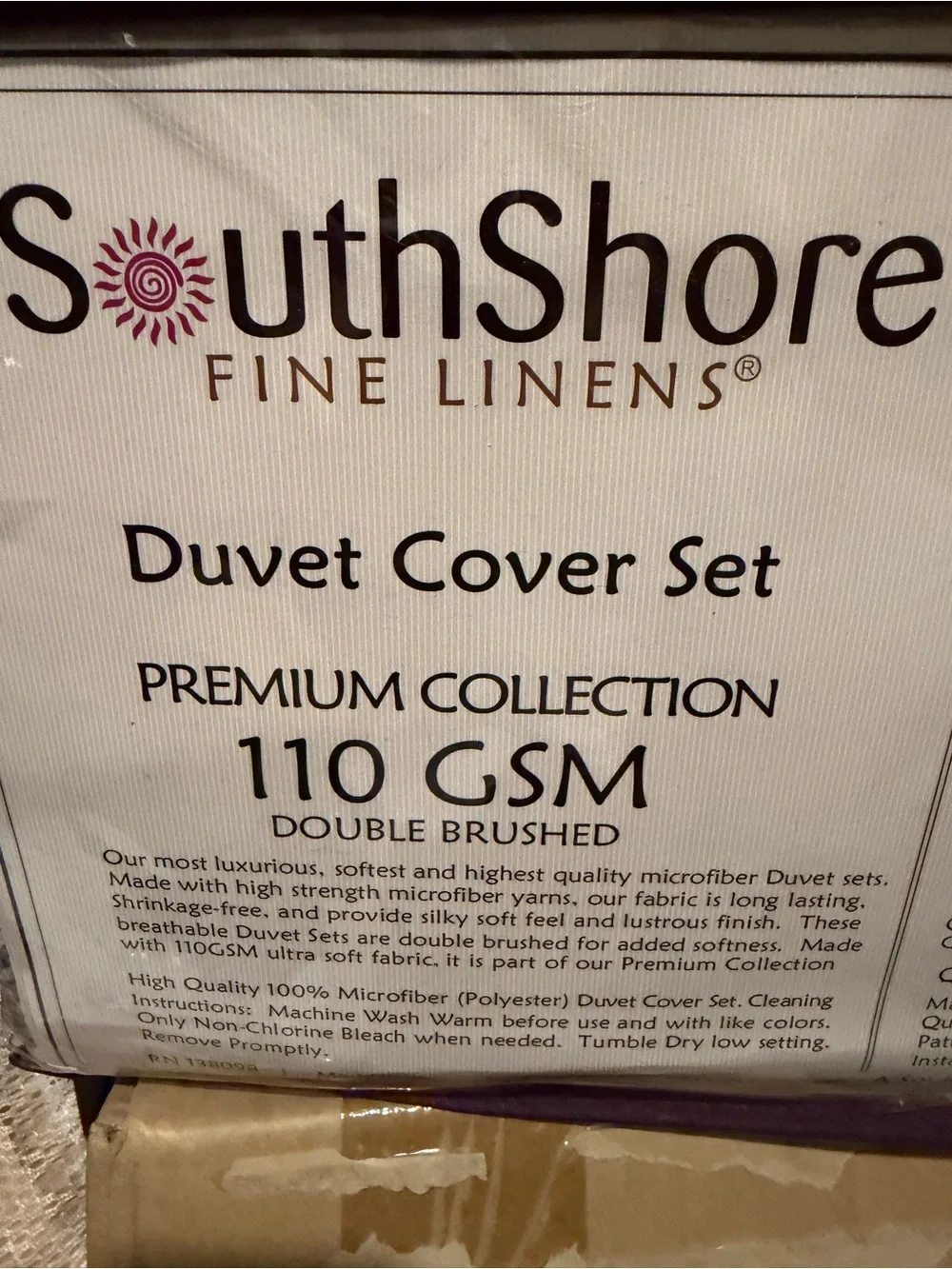 Premium Collection Gray Floral Duvet Cover Set - Full/Queen